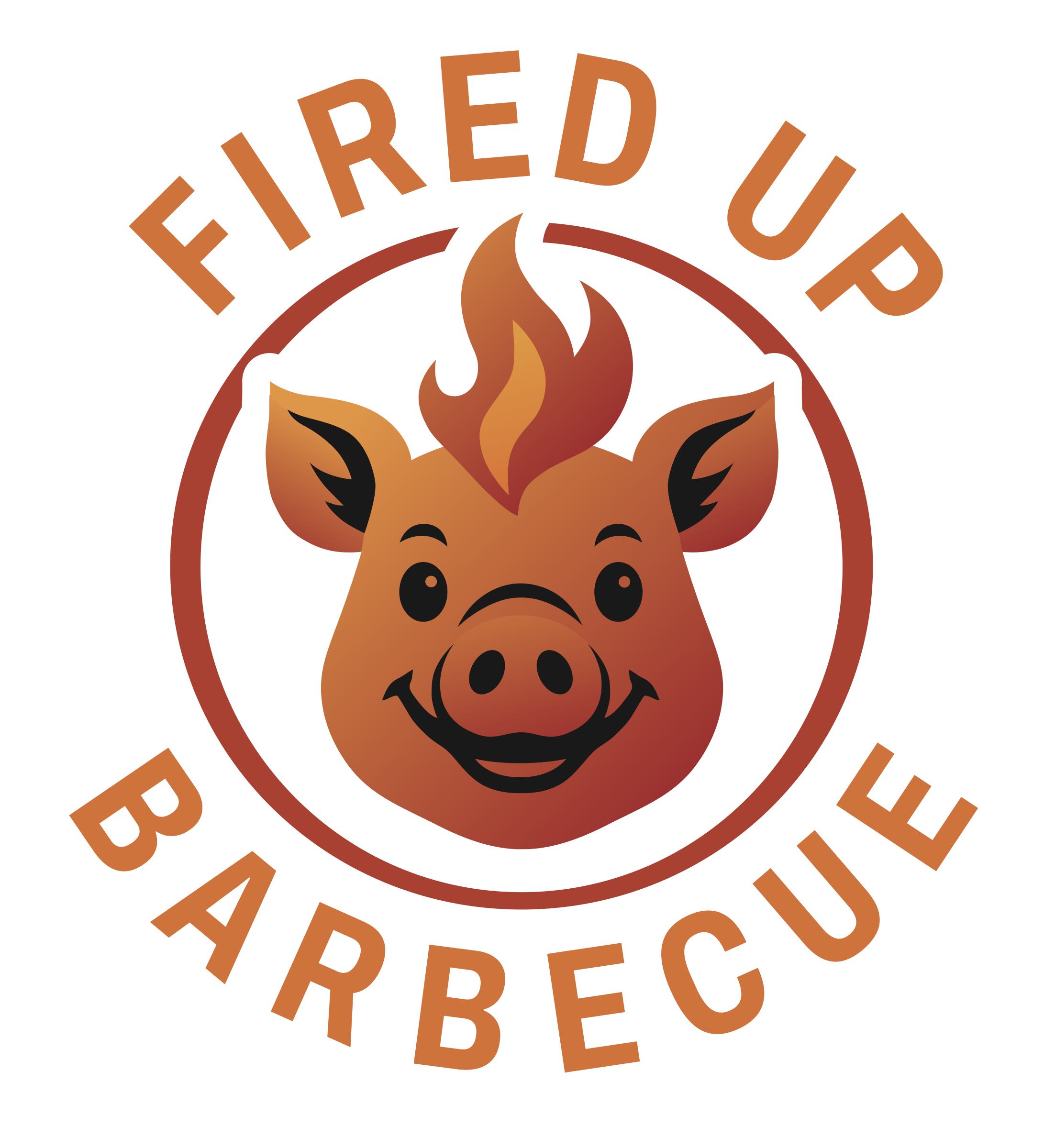 Fired Up BBQ Logo